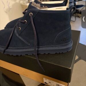 UGG Men's Dark Blue Chukka Boots